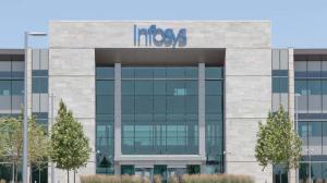 Infosys share price