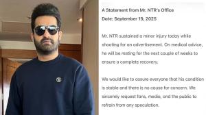 NTR Suffers Minor Injuries During Hyderabad Ad Shoot