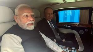 Modi Putin limousine talk 