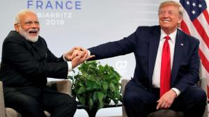 Modi responds to Trump