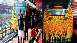 Prime Minister Narendra Modi Flags Off Four New Vande Bharat Trains from Varanasi