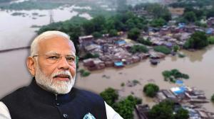 PM Modi flood visit