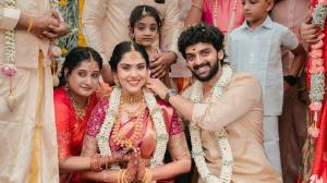Prem Kumar's Son Kaushik Sundaram Marries Pujitha