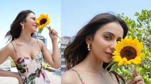 Rakul Preet Singh sunflower photos