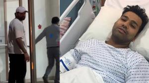 Rohit Sharma Hospital Visit 