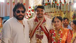 Sandeep Reddy Vanga Lights Up Warangal Wedding Sandeep Reddy Vanga Attends His Assistant Directors Wedding in Warangal