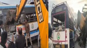 20 Claim, 18 Hurt in Tragic Truck–Bus Collision in Telangana Ranga Reddy