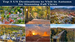 Top 5 US Destinations to Visit in Autumn 