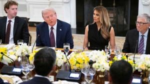 Trump Hosts Tech Giants for AI Dinner, Musk Snubbed