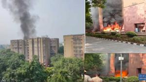 Fire Erupts at MPs’ Residential Complex in Delhi, Six Fire Tenders Deployed