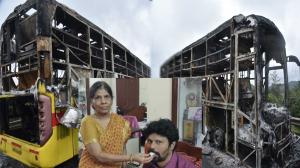 Tragic Bus Accident in Kurnool Claims Lives of Mother and Son